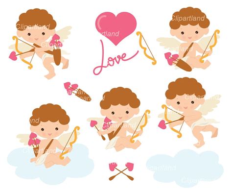 cute cupid clip art|More.